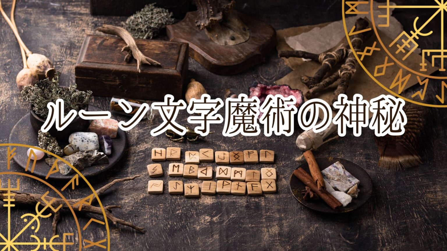 ルーン文字と北欧神話を紹介する記事のアイキャッチ
