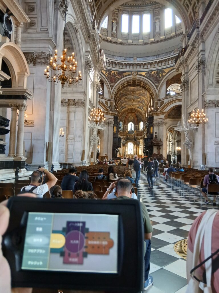 セントポール大聖堂オーディオガイドマップ