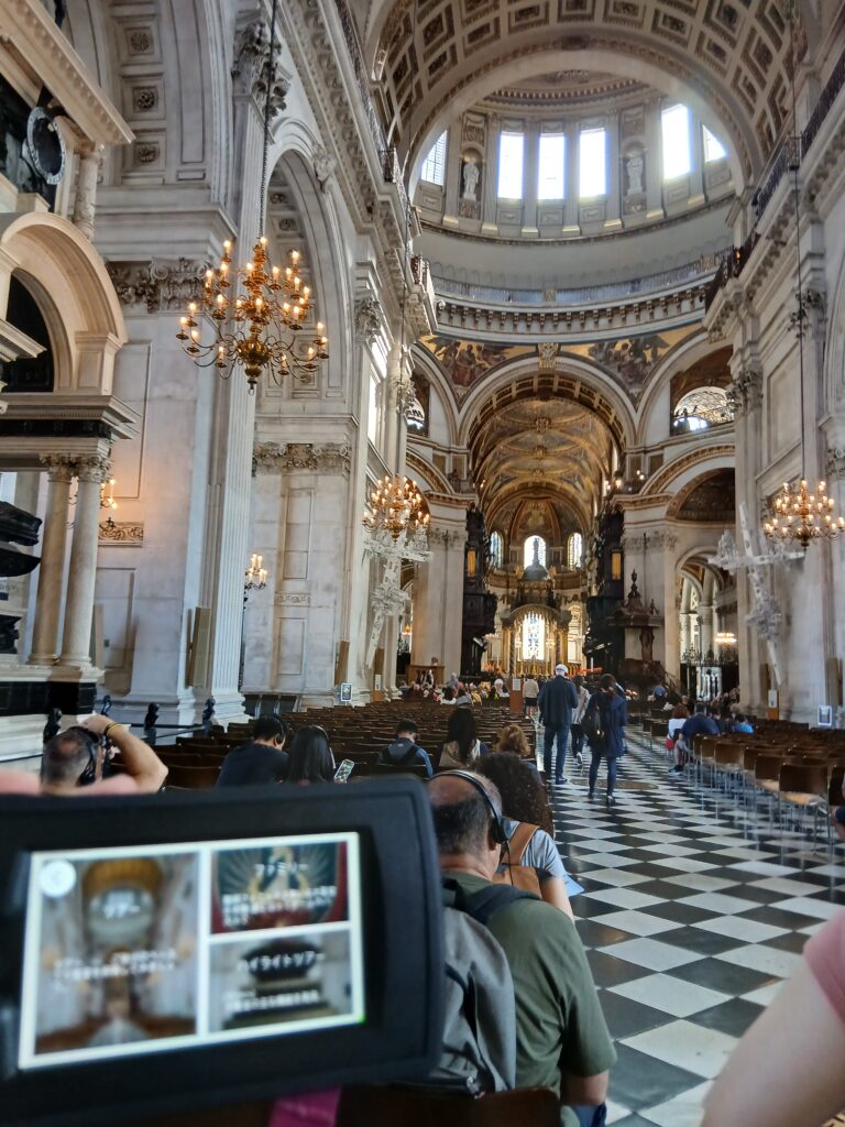 セントポール大聖堂オーディオガイドメニュー