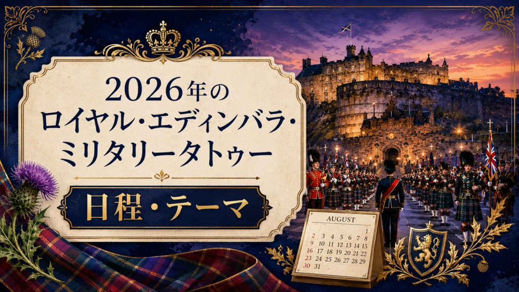 2026年のロイヤル・エディンバラ・ミリタリータトゥー日程・テーマ