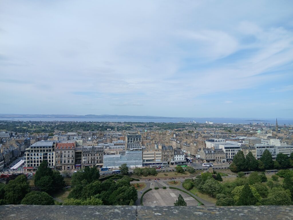 スコットランドエディンバラ城の景色1