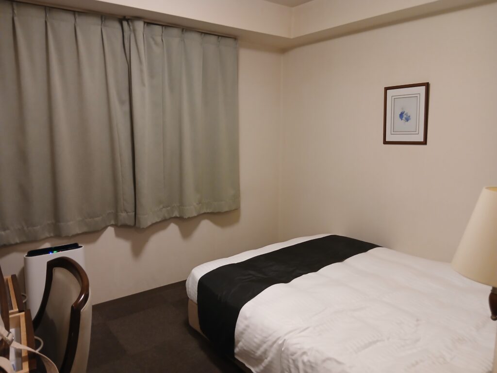 ホテルグリーンパークの宿泊したお部屋