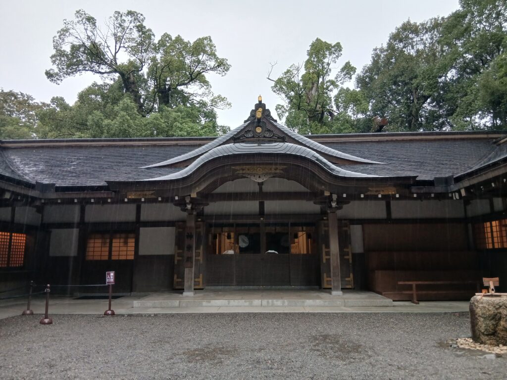 伊勢神宮外宮神楽殿│祈祷場所